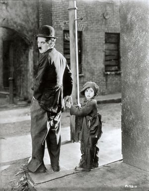 Charlie Chaplin and Jack Coogan